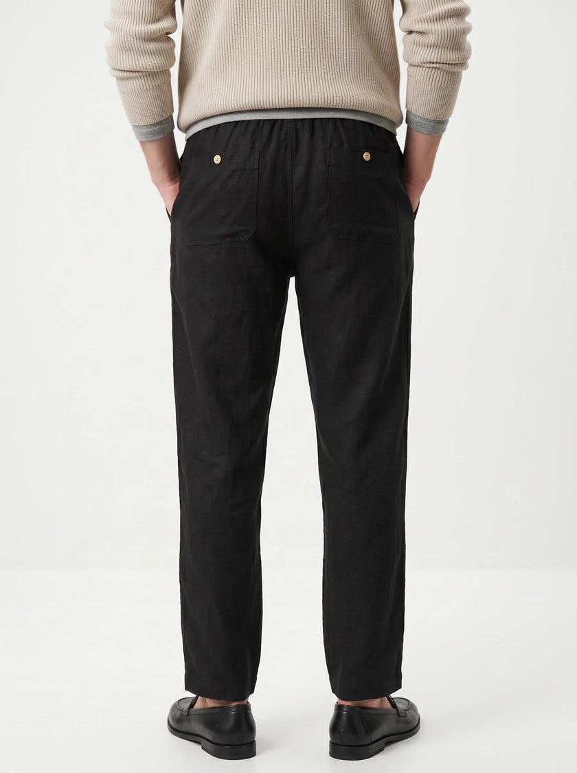 BVM BT PNT 002 BLK 06 half body back