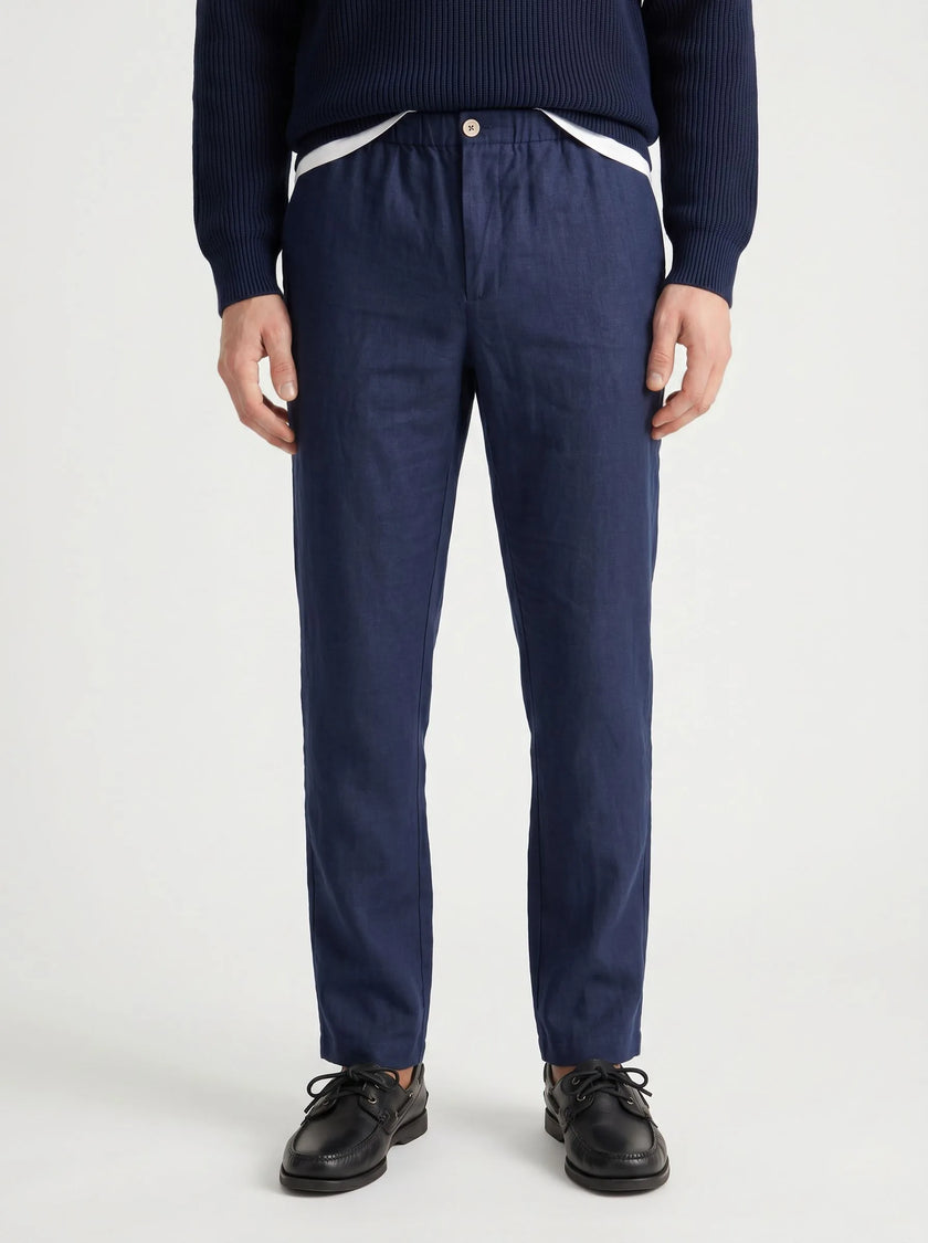 BVM BT PNT 003 NVY 03 half body front