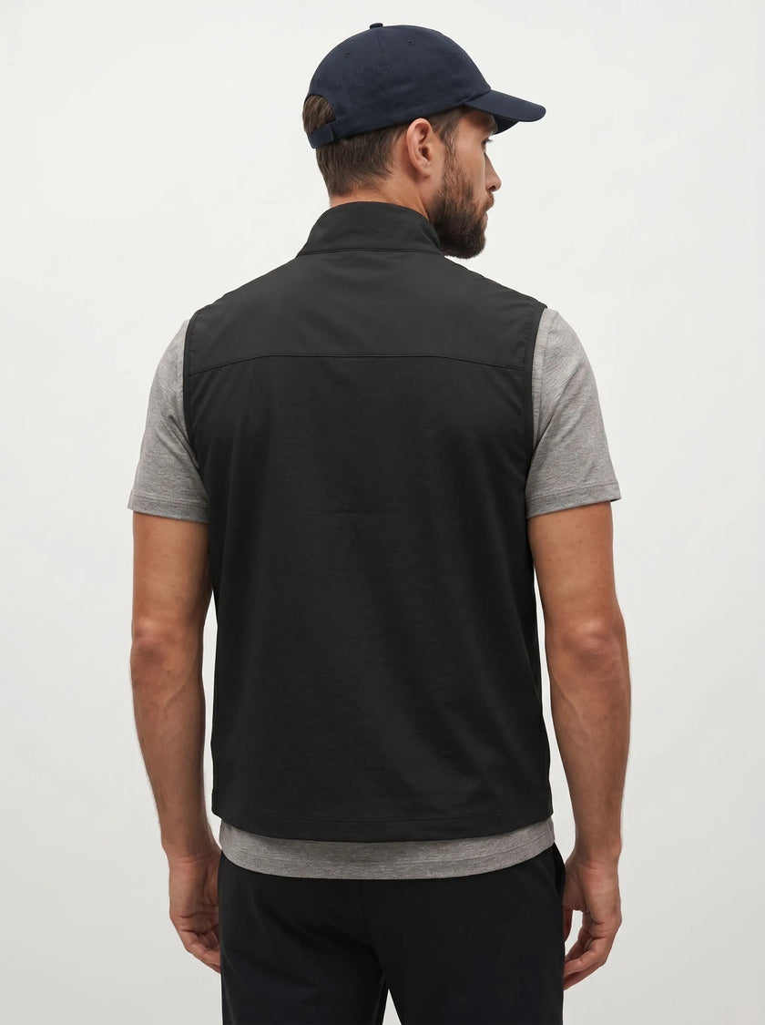 BVM OW VST 001 BLK 06 half body back