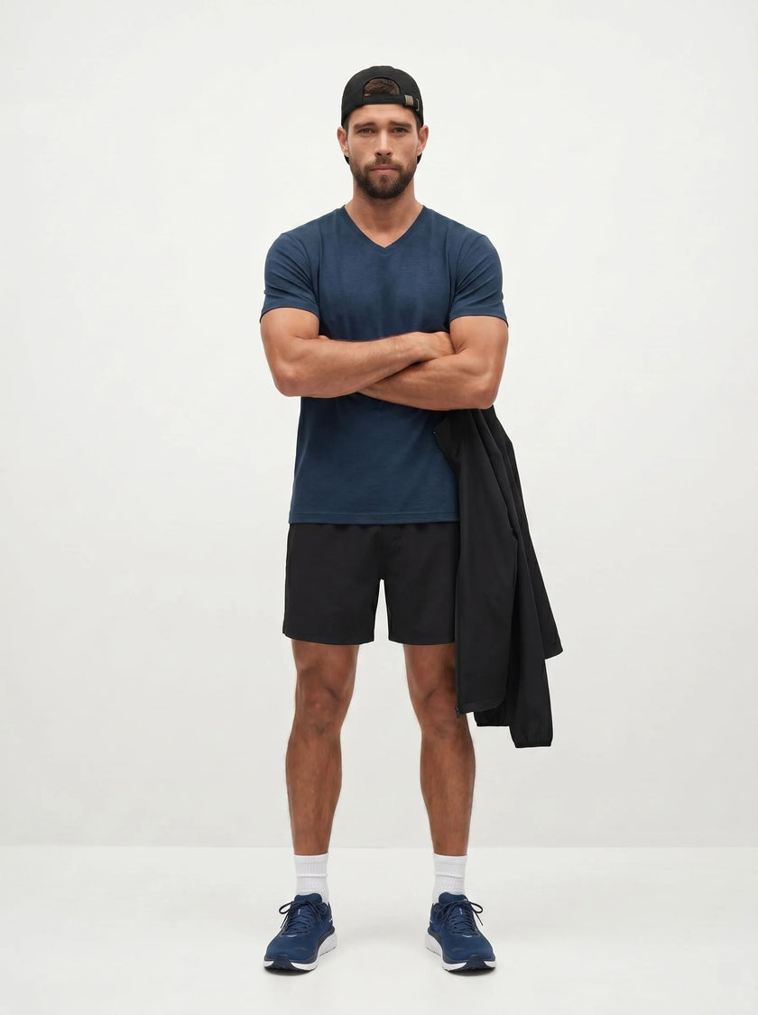 BVM TP TEE 006 NVY 04 half body front alt