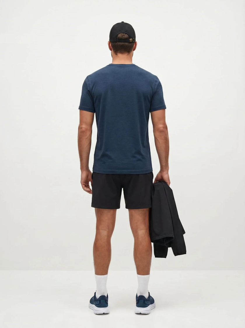 BVM TP TEE 006 NVY 06 half body back