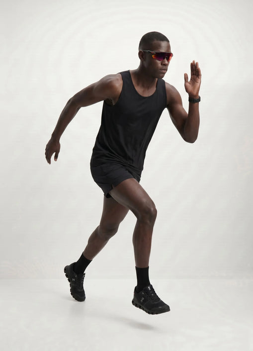 BVM TP TNK 001 BLK 07 sports mid stride run